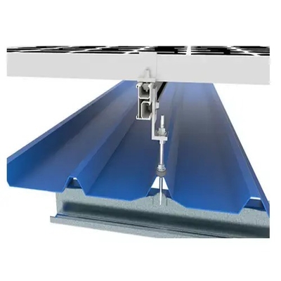 Εφοδιασμός με χιόνι 1.4kn/m2 L Foot Solar Roof Mounting System Racking για πολυμεγέθη μεταλλικές στέγες