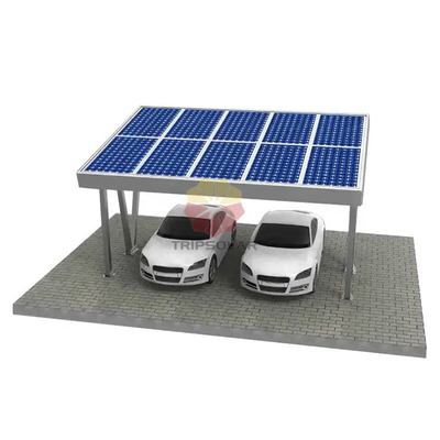 Προσαρμόσιμο Carport Ηλιακό Σύστημα Περγκόλα με 60m/s Άγωνο κλίσης ανέμου 0-60 βαθμούς