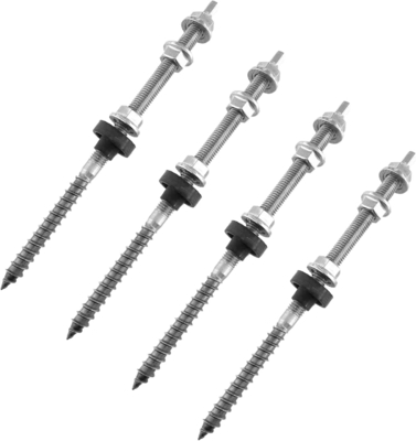 Εφοδιασμός με χιόνι 1.4KN/m2 M10*200 Ηλιακές βίδες γείωσης με ατσάλι 304 αλουμινίου