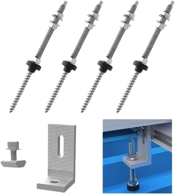 Εφοδιασμός με χιόνι 1.4KN/m2 M10*200 Ηλιακές βίδες γείωσης με ατσάλι 304 αλουμινίου