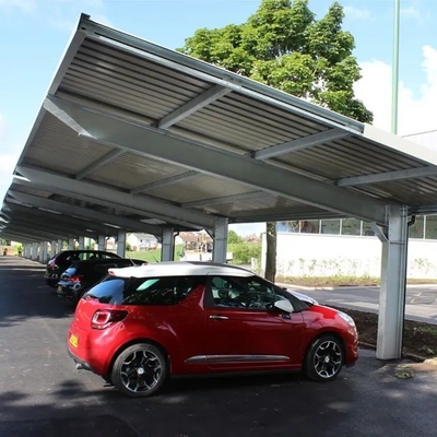 Φυσικό 9kw πλήρης εγκατάστασης ηλιακό ράφι Αλουμίνιο σύστημα δομής στάθμευσης αυτοκινήτων για το σπίτι