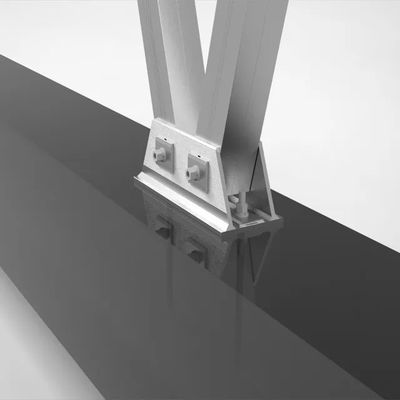 AL6005-T5 Ηλιακή ενέργεια Carport Χάλυβα Αδιάβροχο Φωτοβολταϊκό Σύστημα Κράτησης για Ηλιακό Πίνακα