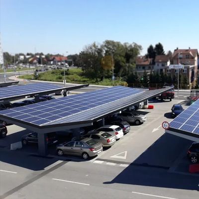 AL6005-T5 Ηλιακή ενέργεια Carport Χάλυβα Αδιάβροχο Φωτοβολταϊκό Σύστημα Κράτησης για Ηλιακό Πίνακα