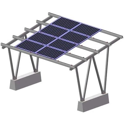 Ανωδικοποιημένη ηλιακή οθόνη για το Carport Solar Bracket Mounting System