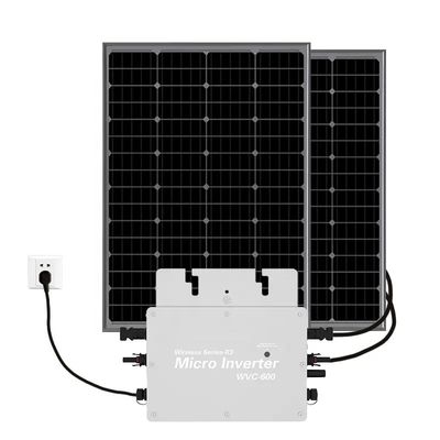 Συμπίεση σχεδιασμού 120V 230V PV Solar Micro Inverter Grid Tie System με προστασία IP65