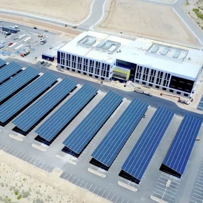 60m/s Wind Load Solar Carport Bracket για γρήγορη εγκατάσταση οικιακής συσκευής ηλιακών συλλεκτών