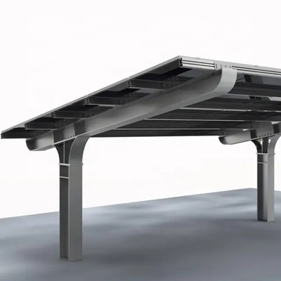 Ηλιακή ενέργεια Carport Anodized Q235 Ηλιακό σύστημα Carport από χάλυβα για την αγορά
