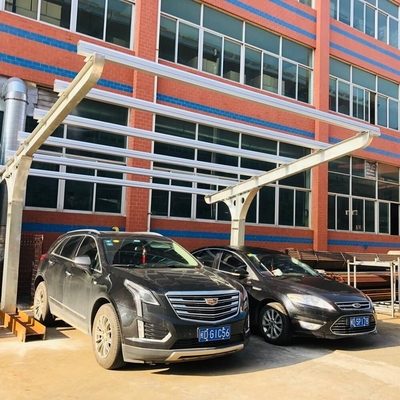 Ηλιακή ενέργεια Carport Anodized Q235 Ηλιακό σύστημα Carport από χάλυβα για την αγορά