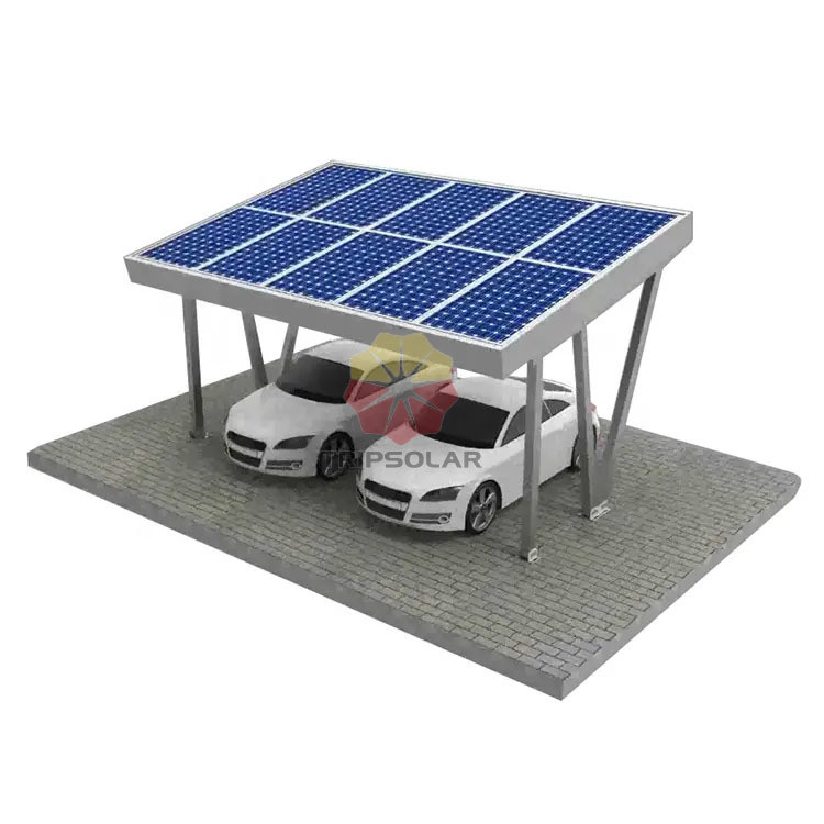 Προσαρμόσιμο Carport Ηλιακό Σύστημα Περγκόλα με 60m/s Άγωνο κλίσης ανέμου 0-60 βαθμούς