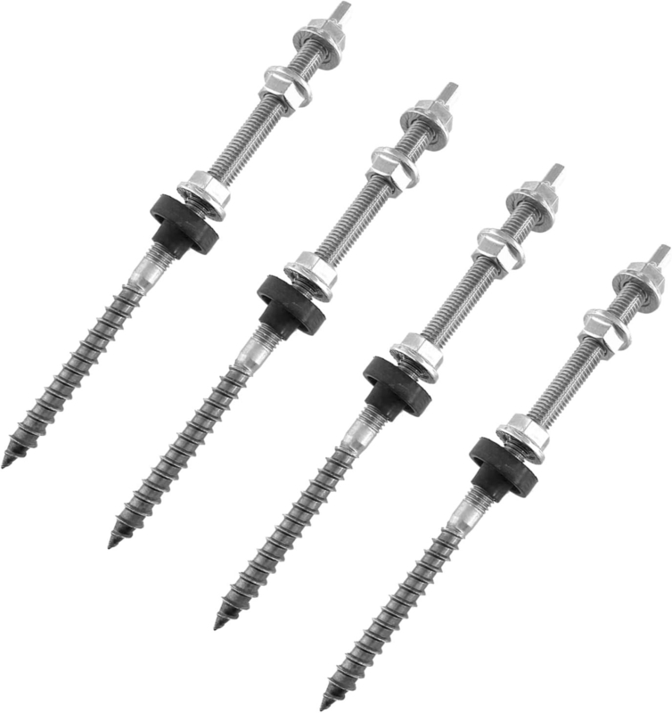Εφοδιασμός με χιόνι 1.4KN/m2 M10*200 Ηλιακές βίδες γείωσης με ατσάλι 304 αλουμινίου