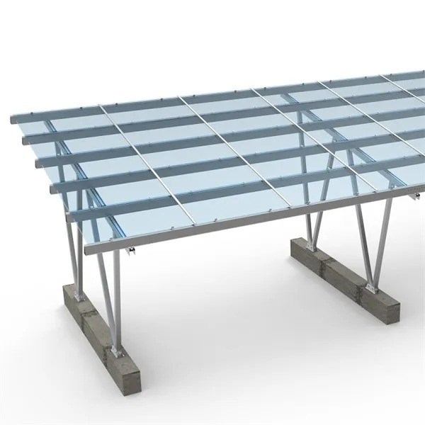 AL6005-T5 Ηλιακή ενέργεια Carport Χάλυβα Αδιάβροχο Φωτοβολταϊκό Σύστημα Κράτησης για Ηλιακό Πίνακα